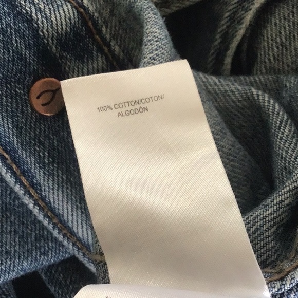 Lucky Brand trucker style denim crystal lake wash jean jacket spring 2020 1X - Picture 7 of 11